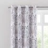 Dunelm Havisham Grey Eyelet Curtains