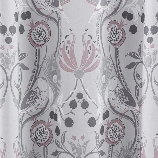 Dunelm Havisham Grey Eyelet Curtains - Image 3