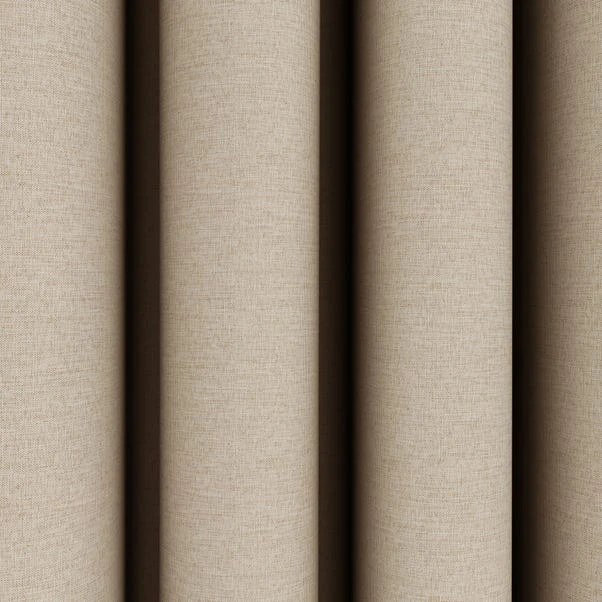 Dunelm Berlin Linen Thermal Blackout Eyelet Curtains - Image 3