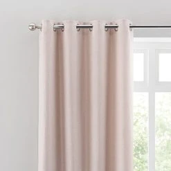 Dunelm Paris Recycled Natural Eyelet Curtains