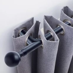 Dunelm Ashton Room Darkening Extendable Eyelet Curtain Pole 25/28mm