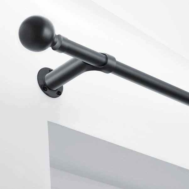 Dunelm Ashton Room Darkening Extendable Eyelet Curtain Pole 25/28mm - Image 2