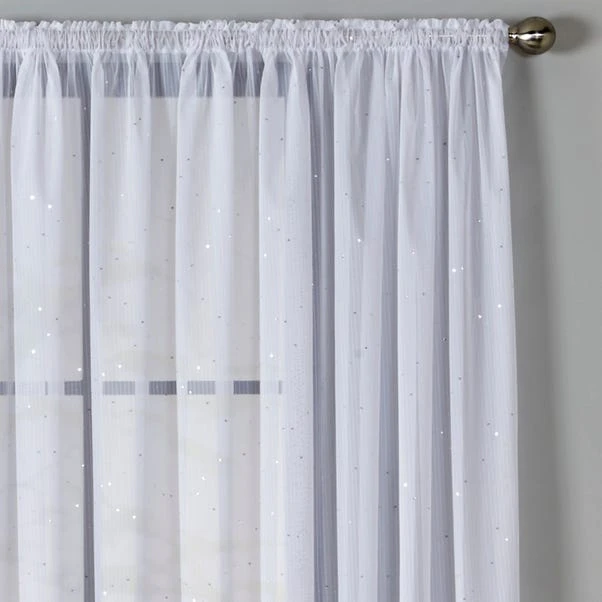 Filigree By The Metre Sequin Voile