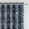 Dunelm Hardwick Blue Blackout Eyelet Curtains