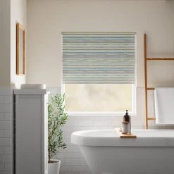 Dunelm Watercolour Stripe Multi Roller Blind