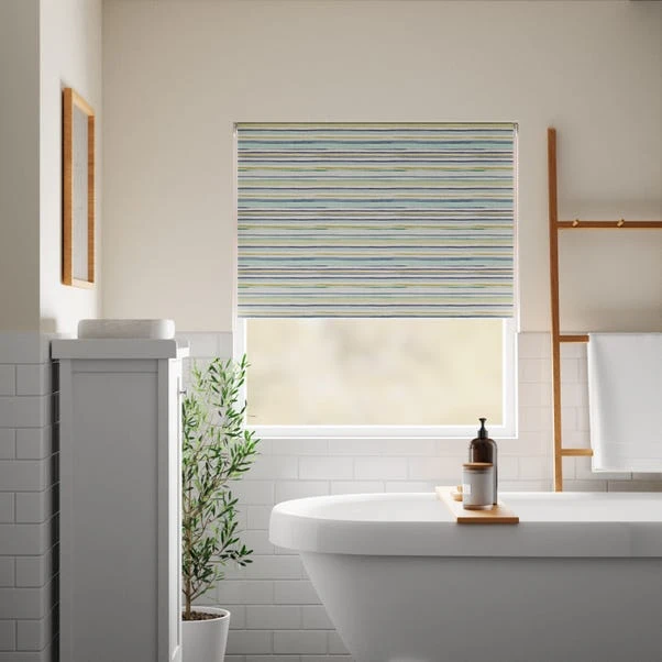 Dunelm Watercolour Stripe Multi Roller Blind