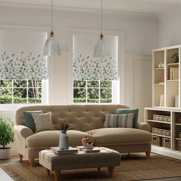 Dunelm Eucalyptus Green Blackout Roller Blind - Image 2