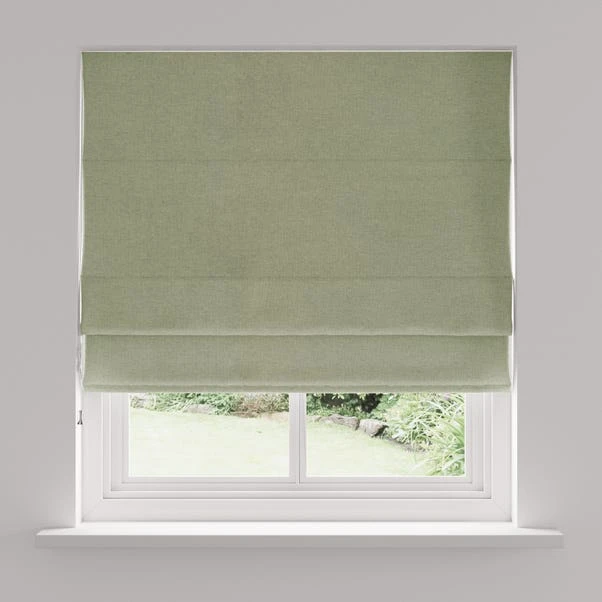 Dunelm Luna Sage Blackout Roman Blind - Image 5