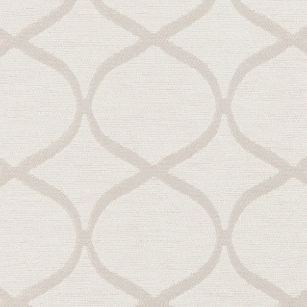 Dunelm Chenille Ogee Cream Roman Blind - Image 3