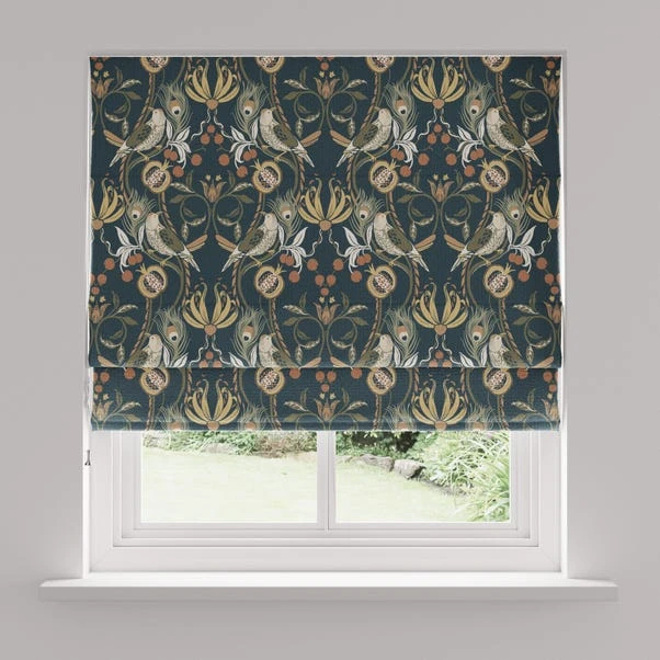 Dunelm Havisham Bottle Green Blackout Roman Blind - Image 5