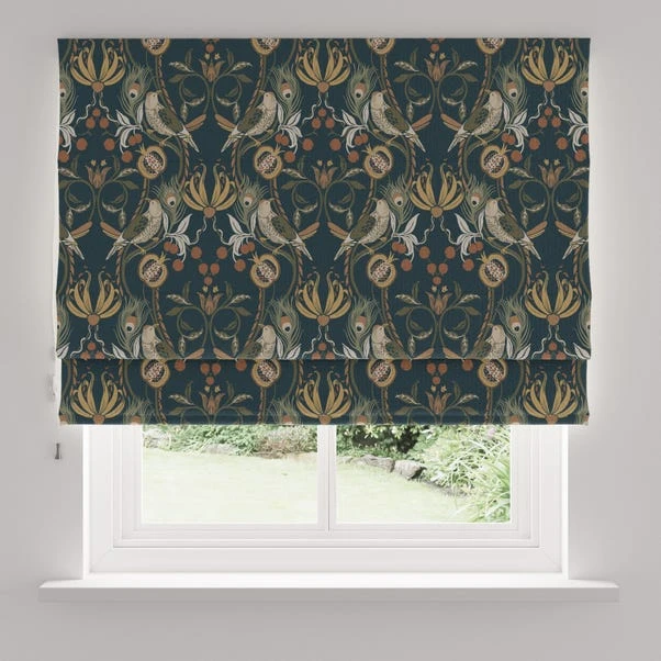 Dunelm Havisham Bottle Green Blackout Roman Blind - Image 6