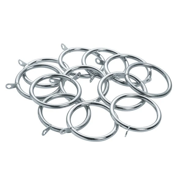 Dunelm Mix And Match Pack Of 12 Unlined Curtain Rings Dia. 28mm