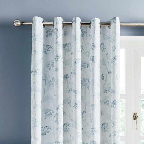 Dunelm Cow Parsley Eyelet Curtains