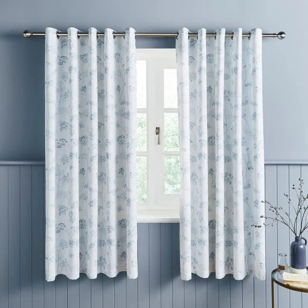Dunelm Cow Parsley Eyelet Curtains - Image 2