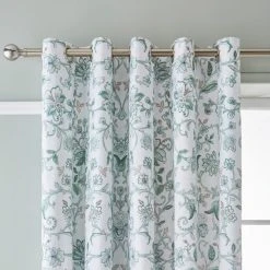 Dorma Winterbourne Green Blackout Eyelet Curtains