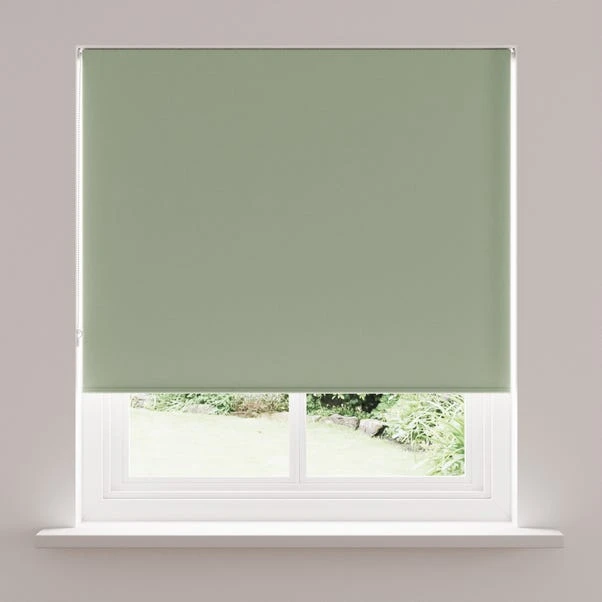 Dunelm Lilypad Blackout Easy-Stick Roller Blind