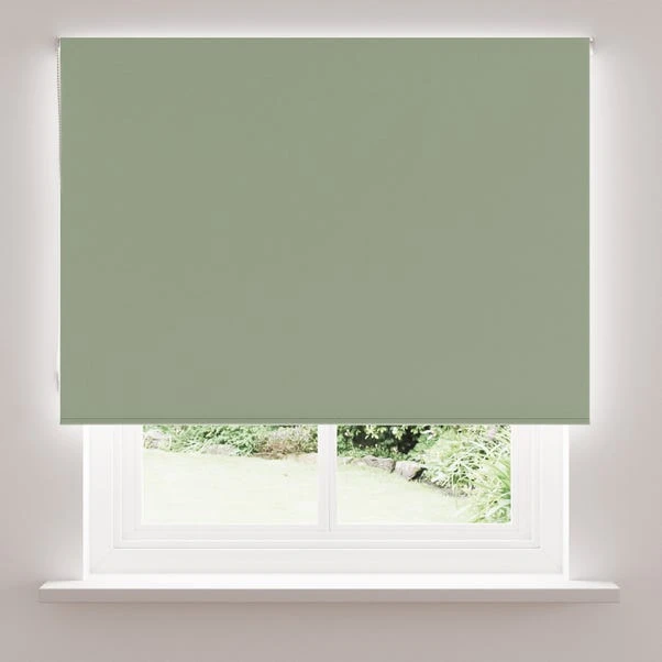 Dunelm Lilypad Blackout Easy-Stick Roller Blind - Image 3