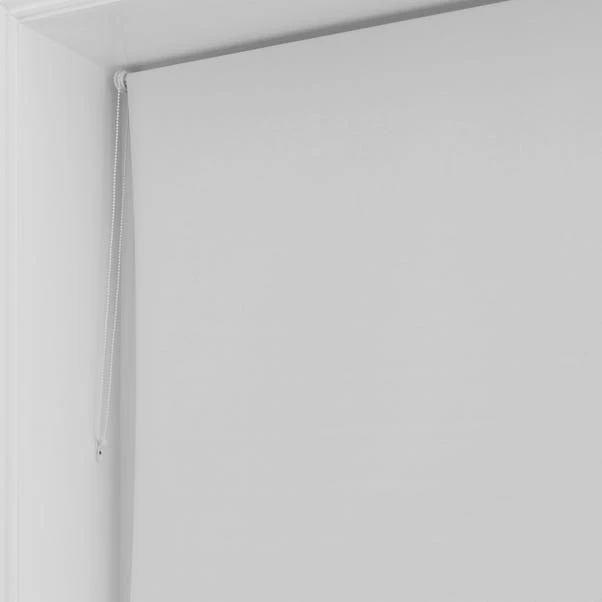 Dunelm White Blackout Easy-Stick Roller Blind - Image 4