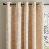Dunelm Cobble Stripe Eyelet Curtains