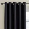 Dunelm Berlin Black Thermal Blackout Eyelet Curtains