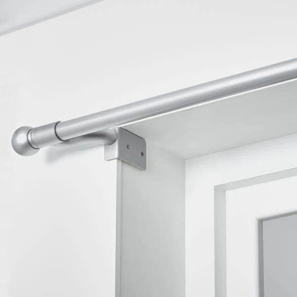 Dunelm No Drills Extendable Eyelet Curtain Pole