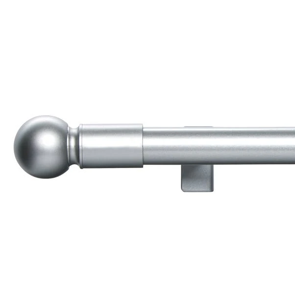 Dunelm No Drills Extendable Eyelet Curtain Pole - Image 2