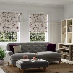 Dunelm Akina Plum Blackout Roller Blind