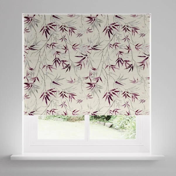 Dunelm Akina Plum Blackout Roller Blind - Image 2