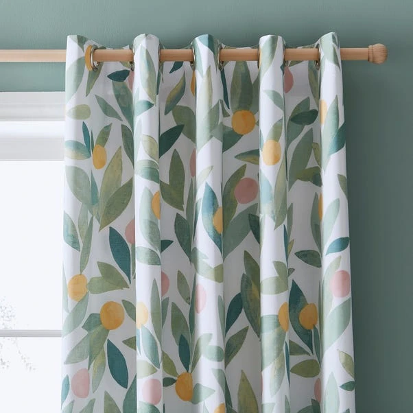 Dunelm Erwin Fruits Eyelet Curtains