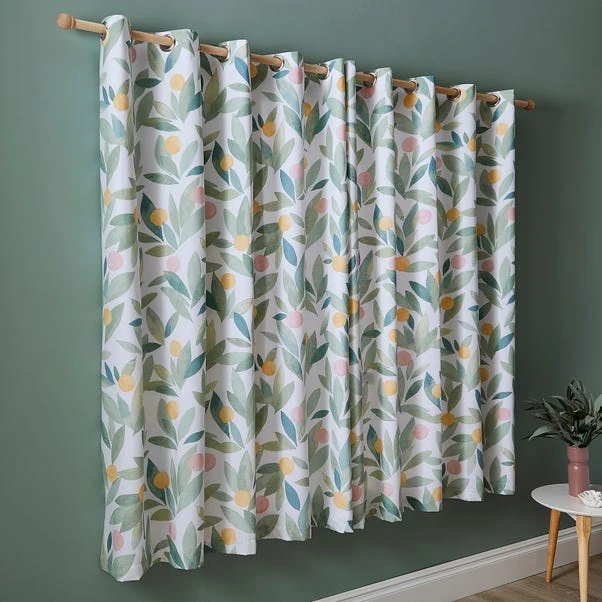 Dunelm Erwin Fruits Eyelet Curtains - Image 4