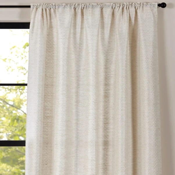 Dunelm Emmie Natural Slot Top Voile