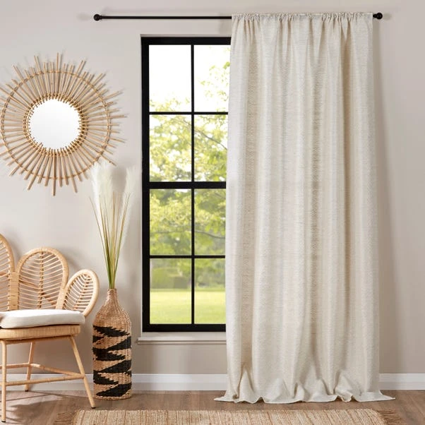 Dunelm Emmie Natural Slot Top Voile - Image 2