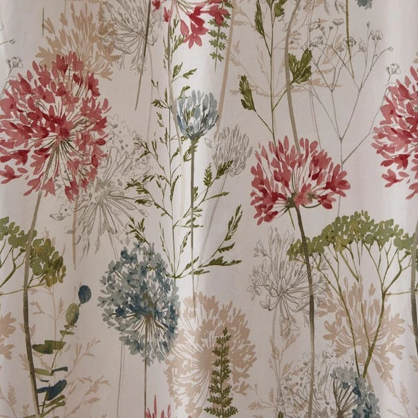Dunelm Country Meadow Natural Eyelet Curtains - Image 3