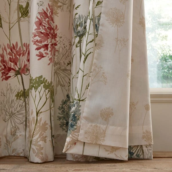 Dunelm Country Meadow Natural Eyelet Curtains - Image 6