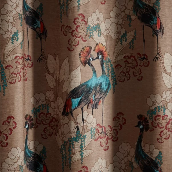 Dunelm Mariba Gold Eyelet Curtains - Image 3