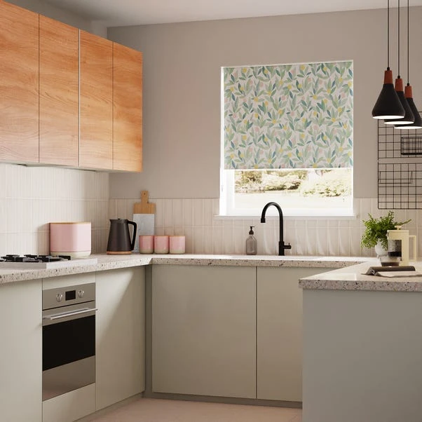 Dunelm Erwin Fruits Green Roller Blind