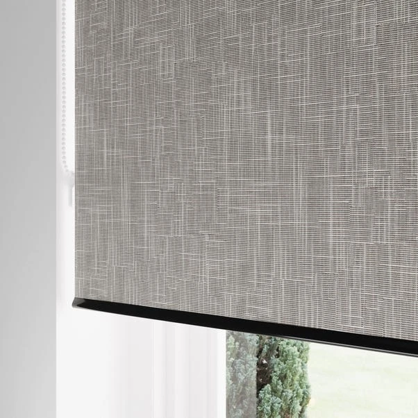 Dunelm Hadley Blackout Grey Roller Blind - Image 2