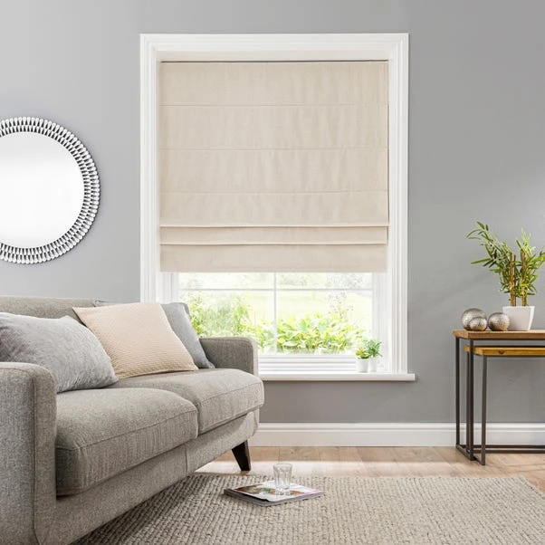 Dunelm Luna Natural Blackout Roman Blind - Image 3