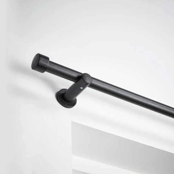 Dunelm Trinity Wooden Eyelet Curtain Pole Dia. 28mm