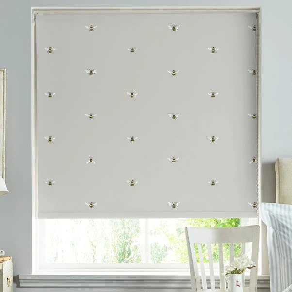 Sophie Allport Bee Grey Roller Blind - Image 2