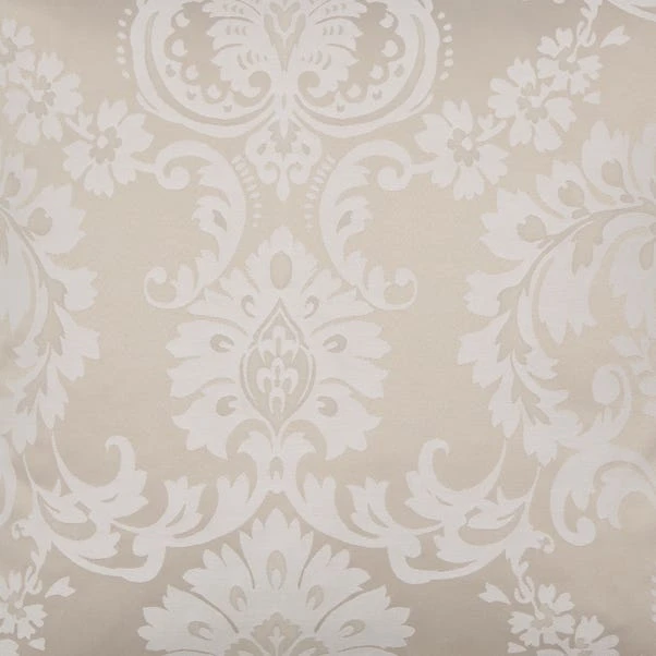 Catherine Lansfield Damask Natural Jacquard Eyelet Curtains - Image 3